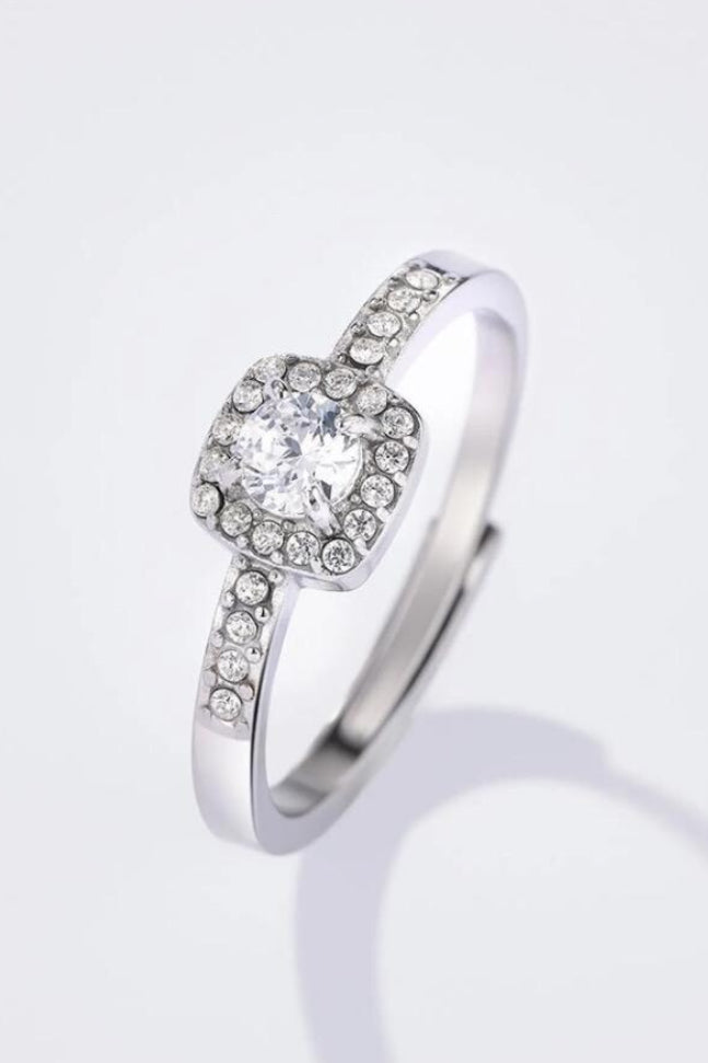 Bague de promesse femme réglable en acier inoxydable | Lilou Bohème