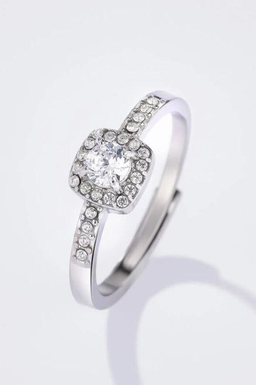 Bague de promesse femme réglable en acier inoxydable | Lilou Bohème