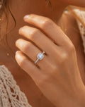 Bague de promesse femme réglable en acier inoxydable | Lilou Bohème