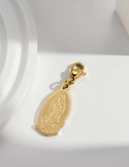 Collier Personnalisable en Acier Inoxydable – Initiale, Signe Astro & Charms